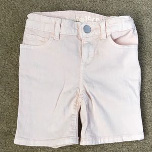 Baby Gap 1969 Girls Denim Pale Pink Denim Shorts
